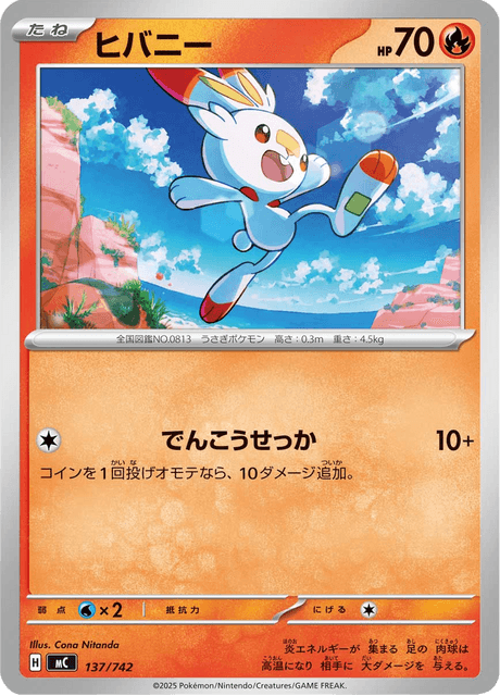 Scorbunny Card Front