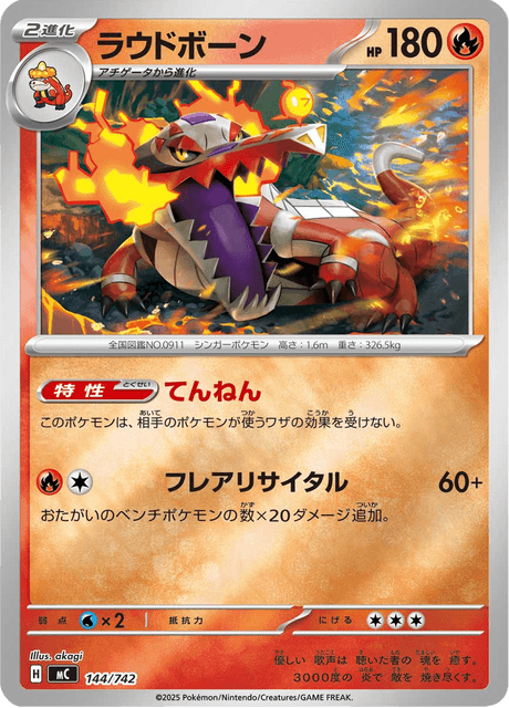 Skeledirge Card Front
