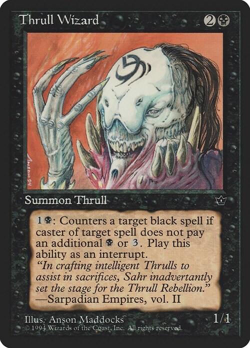 Thrull Wizard Card Front
