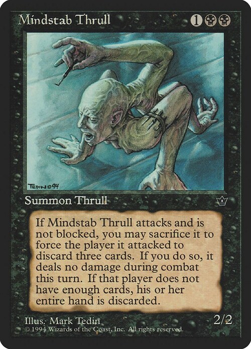 Mindstab Thrull Card Front