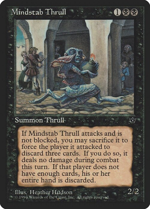 Mindstab Thrull Card Front