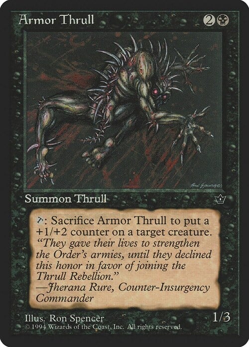 Armor Thrull Card Front