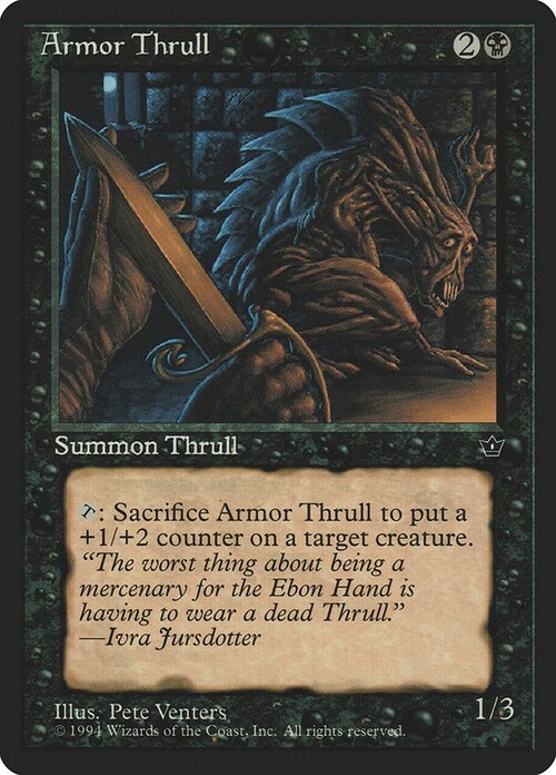 Armor Thrull Card Front