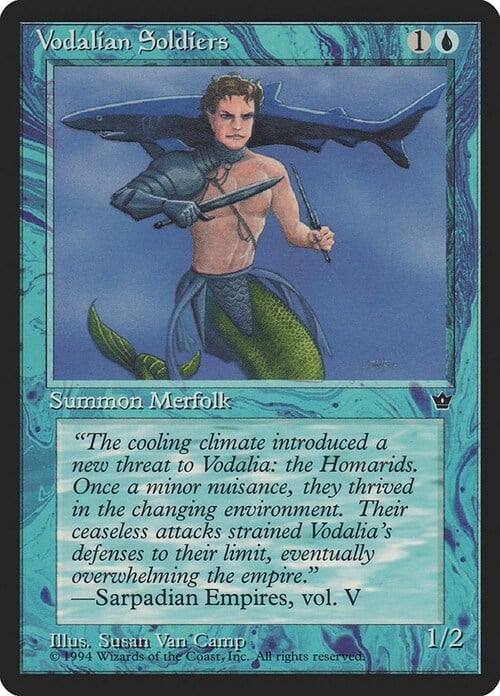 Vodalian Soldiers Card Front