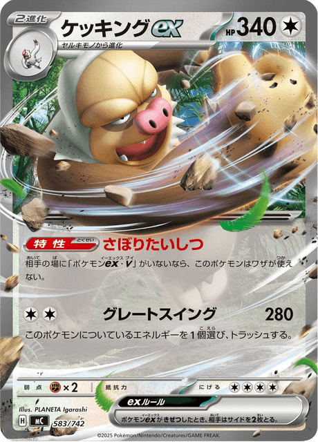 Slaking ex Card Front