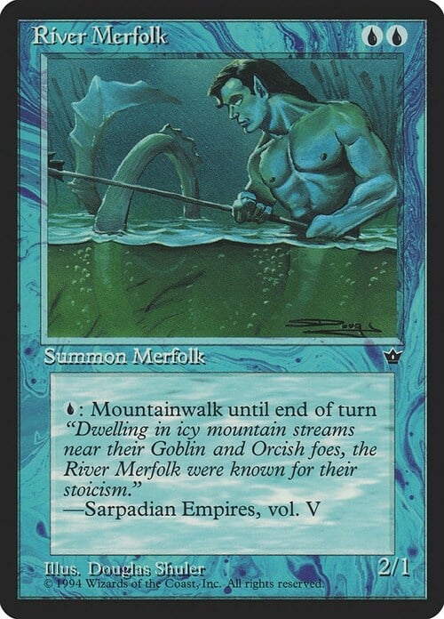 River Merfolk Card Front