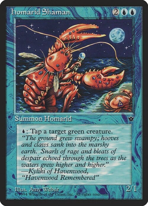 Homarid Shaman Card Front