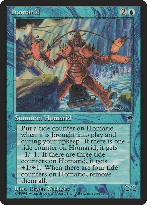 Homarid Card Front