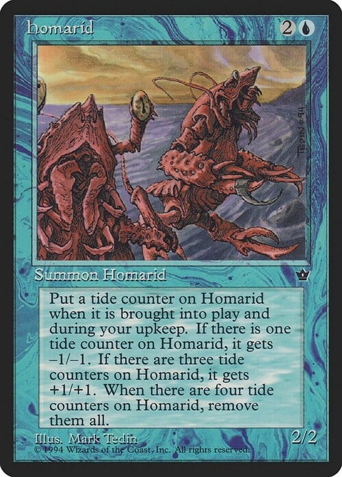 Homarid Card Front