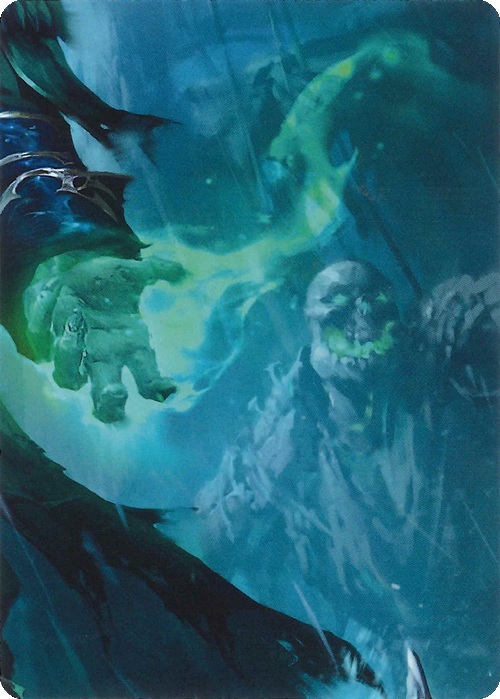 "Gravy Bones, Shipwrecked Looter" Macro Puzzle Card Frente