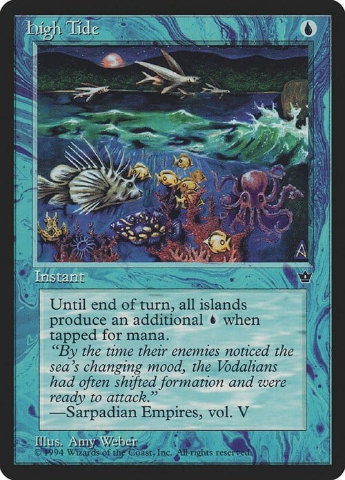High Tide Card Front