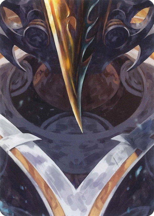 "Marlynn, Treasure Hunter" Macro Puzzle Card Frente