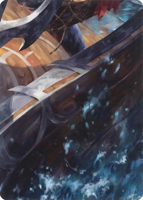 "Marlynn, Treasure Hunter" Macro Puzzle Card Frente