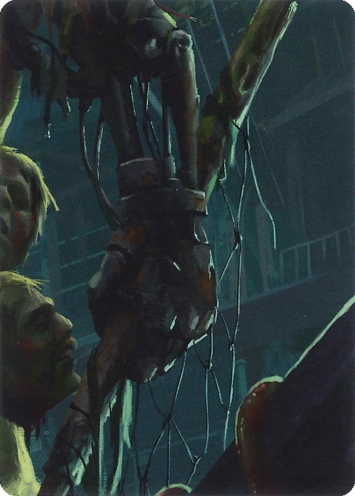 "Riptide, Lurker of the Deep" Macro Puzzle Card Frente