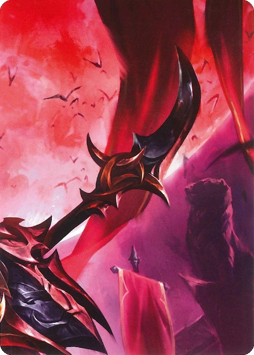 "Lyath Goldmane, Vile Savant" Macro Puzzle Card Frente