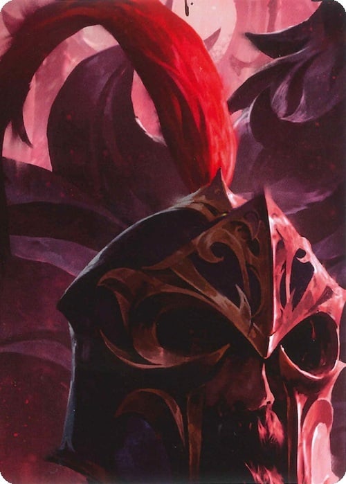 "Lyath Goldmane, Vile Savant" Macro Puzzle Card Frente