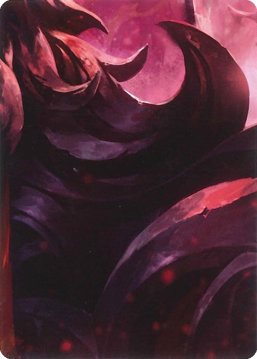 "Lyath Goldmane, Vile Savant" Macro Puzzle Card Frente