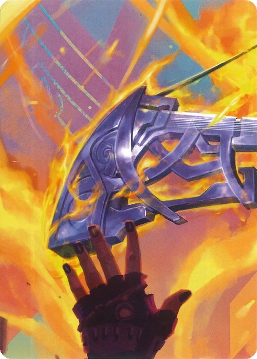 "Pleiades, Superstar" Macro Puzzle Card Frente