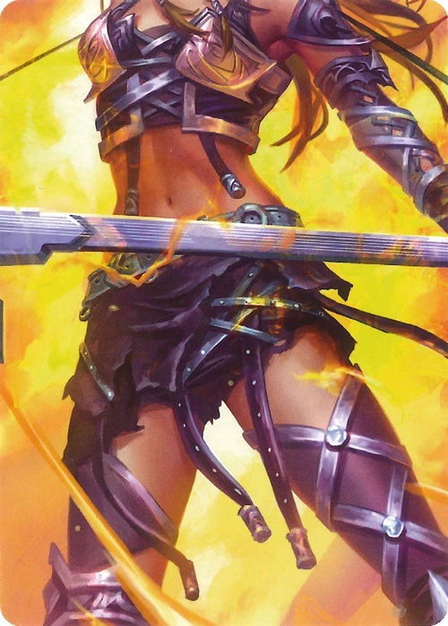 "Pleiades, Superstar" Macro Puzzle Card Frente