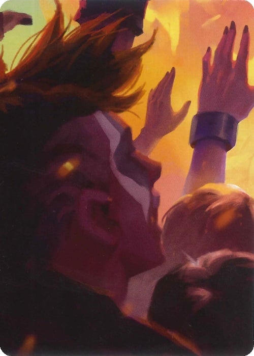 "Pleiades, Superstar" Macro Puzzle Card Frente