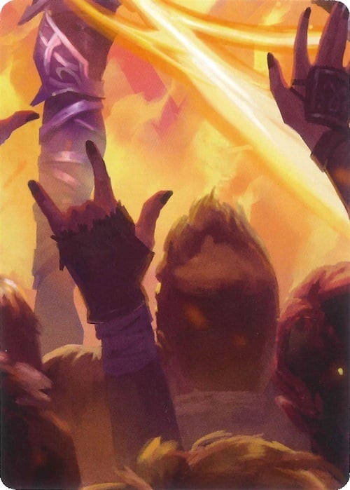 "Pleiades, Superstar" Macro Puzzle Card Frente