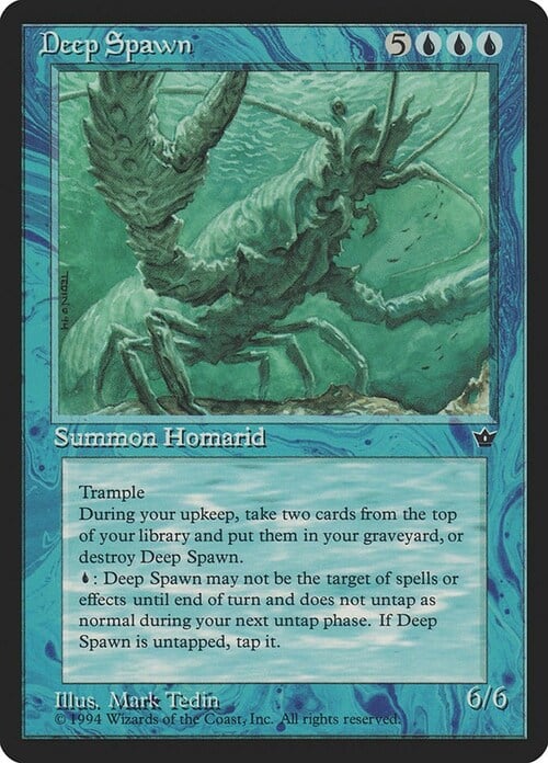Deep Spawn Card Front