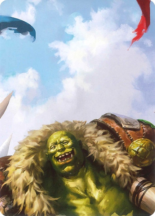 "Tuffnut, Bumbling Hulkster" Macro Puzzle Card Frente