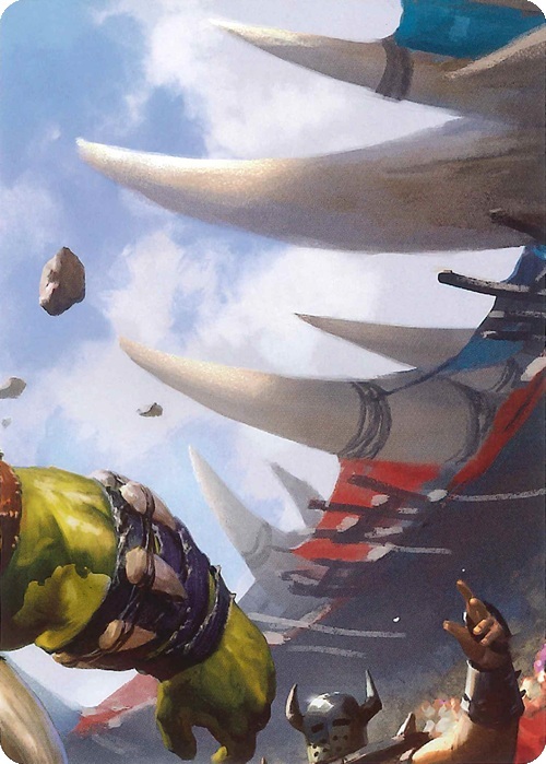 "Tuffnut, Bumbling Hulkster" Macro Puzzle Card Frente