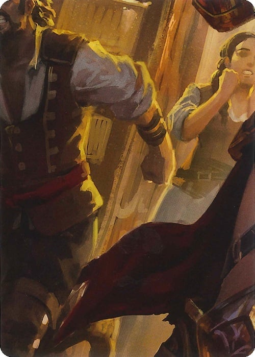 "Valda, Seismic Impact" Macro Puzzle Card Frente