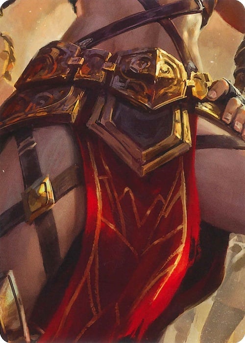 "Valda, Seismic Impact" Macro Puzzle Card Frente