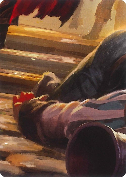 "Valda, Seismic Impact" Macro Puzzle Card Frente