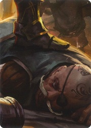 "Valda, Seismic Impact" Macro Puzzle Card