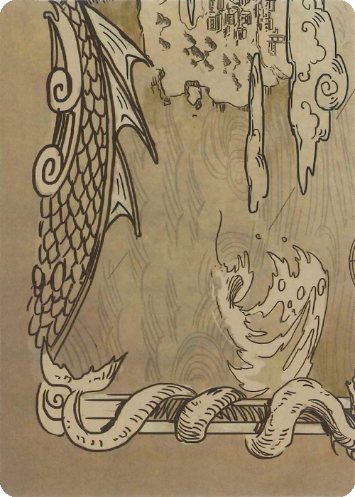 "Chart the High Seas" Macro Puzzle Card Card Front