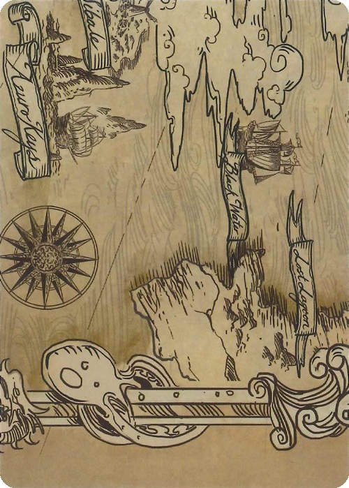 "Chart the High Seas" Macro Puzzle Card Card Front