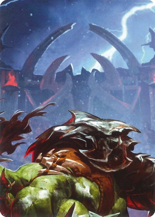 "Kayo, Underhanded Cheat" Macro Puzzle Card Frente