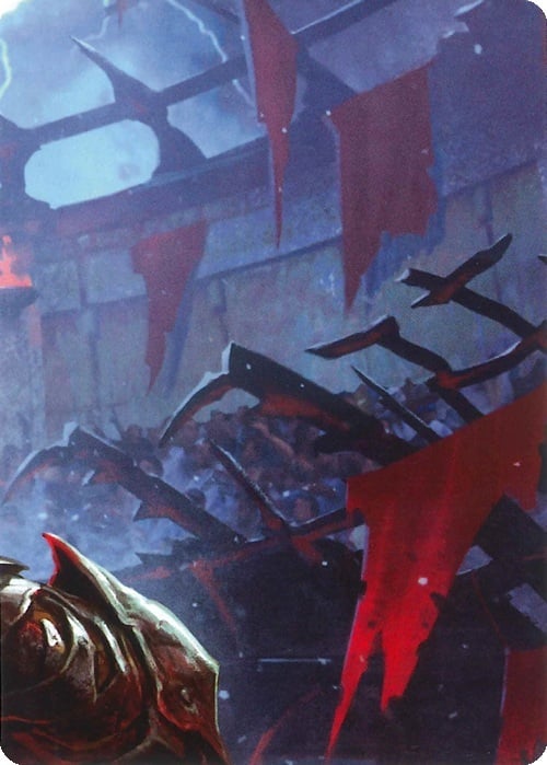 "Kayo, Underhanded Cheat" Macro Puzzle Card Frente