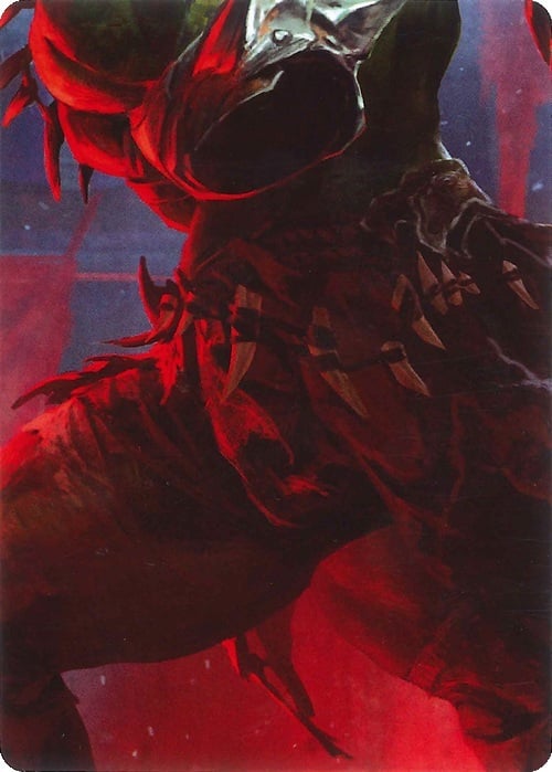 "Kayo, Underhanded Cheat" Macro Puzzle Card Frente