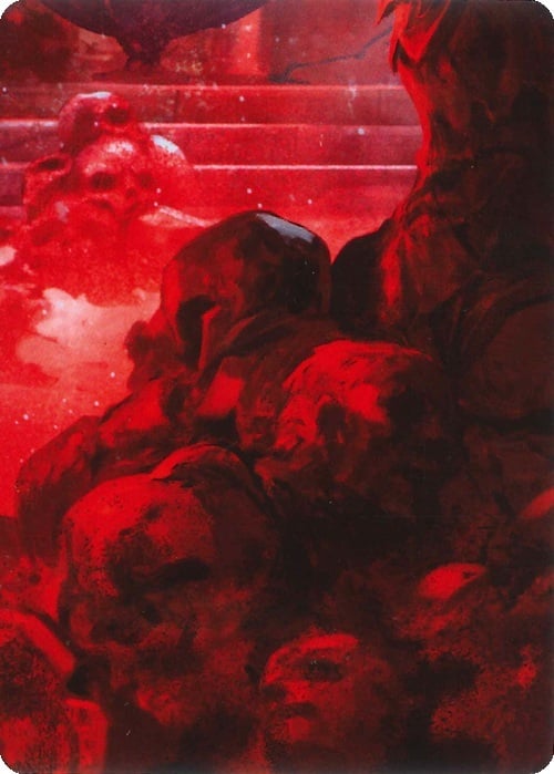 "Kayo, Underhanded Cheat" Macro Puzzle Card Frente