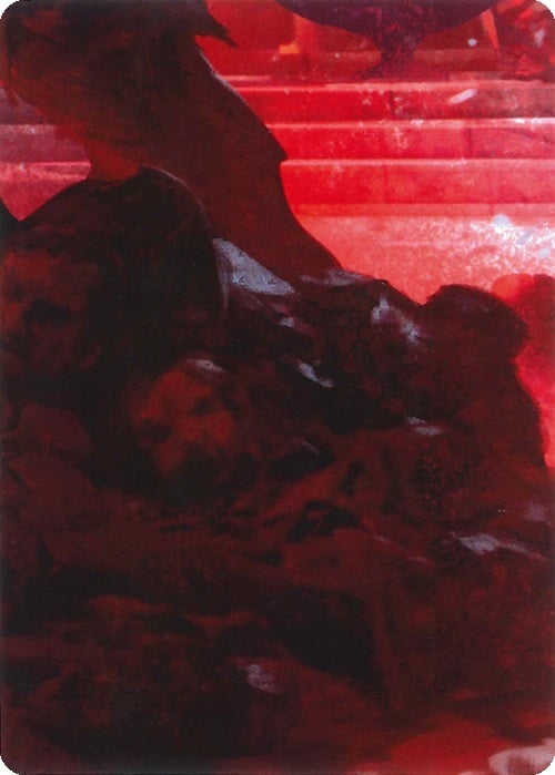 "Kayo, Underhanded Cheat" Macro Puzzle Card Frente