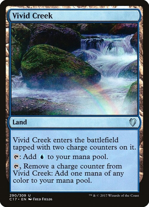 Vivid Creek Card Front