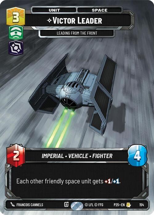 Victor Leader - Leading from the Front Card Front