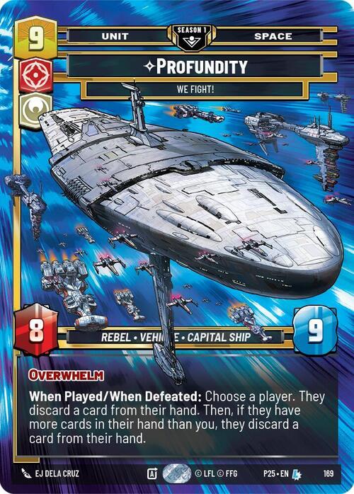 Profundity - We Fight! Card Front