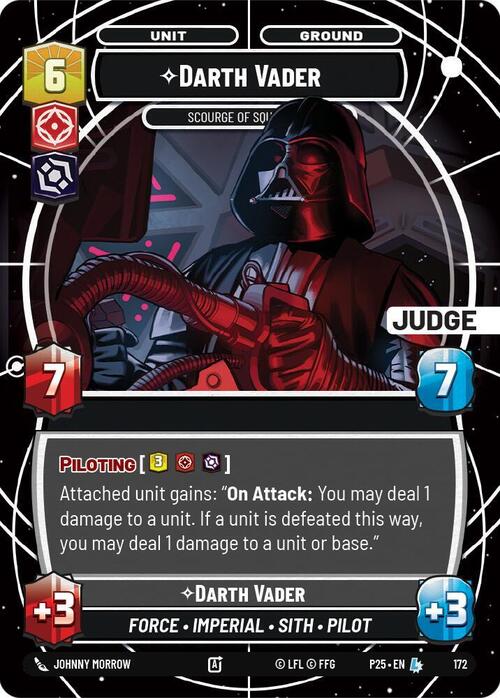 Darth Vader - Scourge of Squadrons Card Front