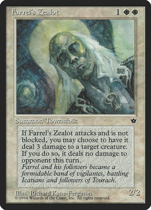 Farrel's Zealot Frente