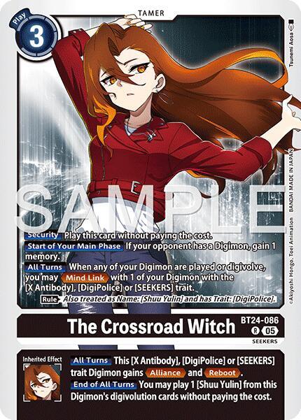 The Crossroad Witch Card Front