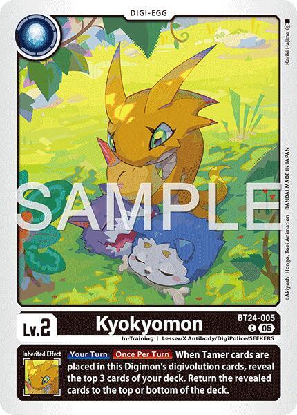Kyokyomon Card Front