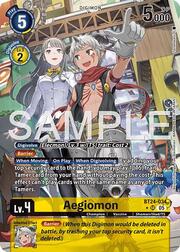 Aegiomon · Alternate Art BT24-034a