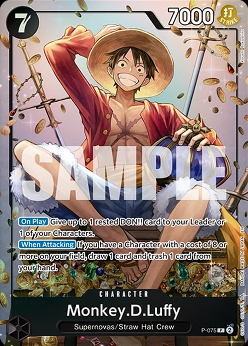 Monkey.D.Luffy Card Front