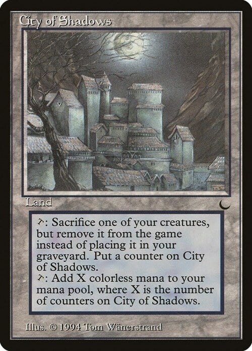 City of Shadows Card Front
