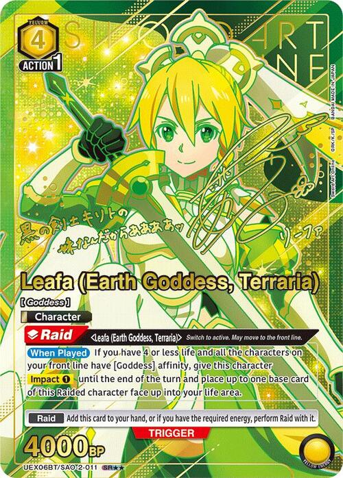 Leafa (Earth Goddess, Terraria) Card Front